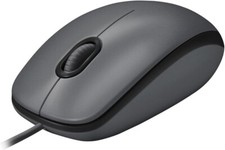 Logitech M100 USB Wired Optical Mouse Full-Size Comfort for PC Mac Laptop picture