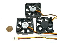 3 Pieces GDstime 12V 5010 3Pin Computer fan 50MM 5CM pc cooling Brushless C41 picture