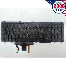 Genuine Backlit US Keyboard for Dell Latitude 5500 5501 5510 5511 Pointer 0MMH7V picture