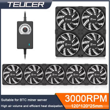 120mm 220V High Speed Cooling Fan 3000RPM Large Airflow Server PC Case picture
