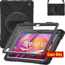 KAHITE Black Case for HD 10 (13th Gen 10.1