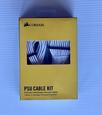 Corsair Premium Individually Sleeved PSU Cables Starter Kit Type 4 White picture