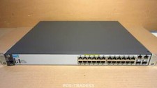 HP J9625A 2620-24-POE+ GIGABIT SWITCH LAYER 2 - 24X 10/100/1000 2X GIG SFP PORTS picture