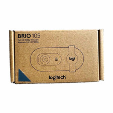 Logitech BRIO 105 1080p Full HD Webcam USB-A High Definition Privacy Shutter picture
