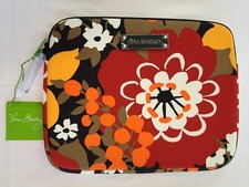 Vera Bradley Bittersweet Neoprene Tablet eReader Sleeve 10x8 Padded Zipper N19 picture