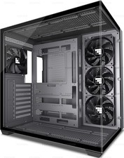 F300 (2025) PC Case - Pre-Installed 4 No Fan, Mid-Tower Gaming PC Case, 270° picture