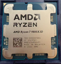 AMD Ryzen 7 9800X3D 8-Core 16-Thread AM5 CPU Processor Brand New Unused picture