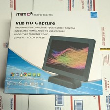 Mimo Monitors Vue HD Capture 10.1” Capacitive Touchscreen USB Monitor HDMI picture