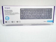 Targus Midsize Multi Device Bluetooth Keyboard Mouse Bundle Cross Platform Set picture