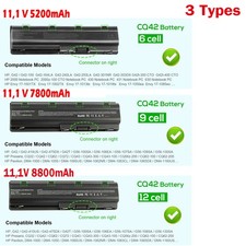 6/9/12Cell MU06 MU09 Battery for HP Pavilion CQ32 CQ42 G4 G6 G7 593553-001 DM4 picture