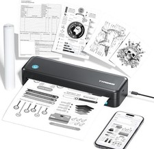 Portable Thermal Printers, D820 Wireless Bluetooth Printers Support 2