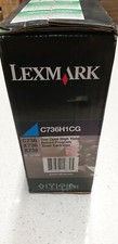 Genuine Lexmark C736H1CG Cyan Toner for C736 X736 X738 Brand New High Yield  picture
