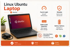 Linux Ubuntu Laptop With Charger | Fully Tested | Any Linux Distro Installation picture