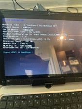 HP NoteBook TouchSmart TM2 12