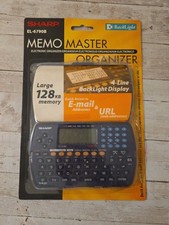 New SHARP Memo Master EL-6790B electronic organizer 128KB Memory picture