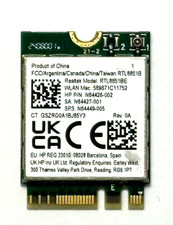 Genuine Realtek RTL8852BE Wi-Fi 6 with Bluetooth 5.2 2.4GHz 5GHz Network Card picture