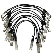 LOT of 10 CISCO Meraki MA-CBL-40G-50CM 600-22160-A STACKING CABLE Very Clean picture