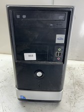 Vintage Retro Silver and Black mATX Case picture