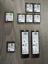 LOT OF (6) 256GB and (3) 512GB NVMe SSDs - OEM Pulled from New Laptops/PCs picture