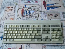 Vintage RETRO PC 286 386 486 MITSUMI KKR-E99AC-9 5 DIN SOCKET (5 POLES) KEYBOARD picture