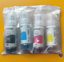Genuine Epson 522 Ink Combo Pack for ET-2800 ET-2803-ET-4800-OEM-4PK picture