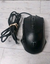 Pictek T7 Wired Gaming Mouse Black RGB Chroma Backlit Programmable Buttons picture