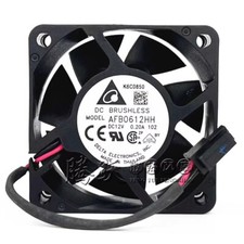 Delta AFB0612HH 12V 0.20A 6025 6cm 2-pin cooling fan picture