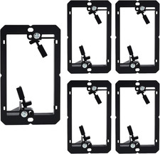5 PCS Low Voltage Mounting Bracket, Ideal for Single Gang Wall Plate, HDMI, Tele picture