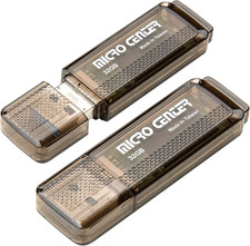 Micro Center Super Speed 2 Pack 32GB USB 3.0/USB3.1 Gen1 Flash Drive Gum Size Me picture