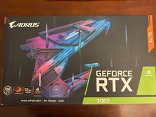 GIGABYTE AORUS GeForce RTX 3060 ELITE 12GB GDDR6 Graphics Card picture