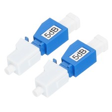 2PCS Fiber Attenuator 5dB LC/UPC, Single Mode Fixed Male to Female Attenuator picture
