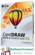 CorelDRAW X6 Home and Student Corel DRAW WINDOWS XP, 7, 8 Genuine GUARANTEE picture
