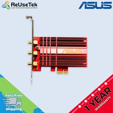 ASUS PCE-AC68 Wi-Fi Dual Band 3x3 PCI-E Adapter Network Card - No Antennas picture