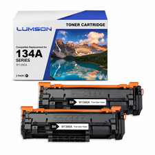 2PK 134A W1340A Black Toner Cartridge Compatible for LaserJet M209 M234  picture