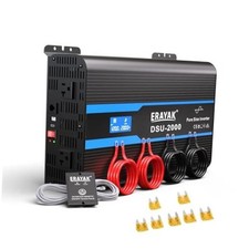 2000W Pure Sine Wave Power Inverter 12V DC to 110V 120V AC 2000 Watts picture