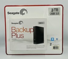 Seagate Backup Plus 3TB Desktop External HDD STCA3000600- Brand New Sealed picture