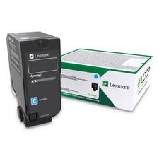 Lexmark 84C0HCG (CX725) Unison High-Yield Toner, 16000 Page-Yield, Cyan picture