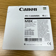Canon PFI-1300MBK Lucia Pro Genuine Original Black Ink 330ml PRO-2000/2100 picture