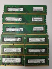 (LOT OF 9) MICRON 4GB 1RX16 DIFFERENT TYPES PC4-2400T-UC0 LOOK FOR DETAILS picture