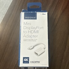 Insignia mini displayport to HDMI Adaptor for MAC, New in Box picture
