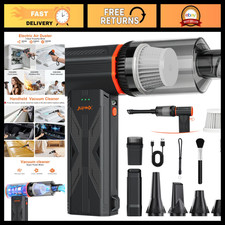 3-in-1 Compressed Air Duster & Small Vacuum Cleaner, 150000RPM, for Electronics picture