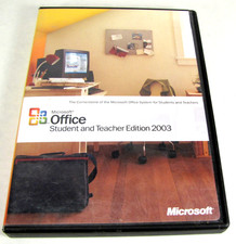 Microsoft Office 2003 Student and Teacher Version w/ Key picture