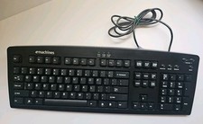 Emachines Querty Keyboard PS/2 Wired Purple Input Model KB-9908 picture