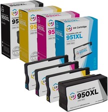 LD 4pk COMP Ink Cartridge for HP 950XL 951 XL CN045AN CN046AN CN047AN CN048AN picture