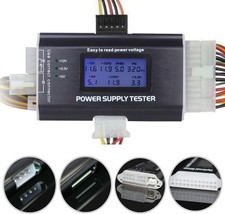 20+4 Pin LCD Computer Power Supply Tester for SATA IDE HDD ATX ITX BYI Connector picture