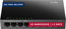 Cudy 8 Port Gigabit Metal Fanless Unmanaged Ethernet Switch, GS108 picture