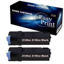 2PK DE2135 2135 Toner Cartridge 2130 2135 Laser Printer Black picture