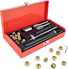 M14X1.25, 9.4Mm&15Mm Insert Qty 20 Spark Plug Thread Repair Kit, Thread Repair K picture