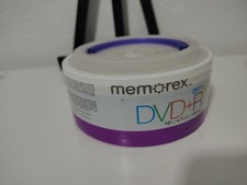 New Sealed Memorex DVD+R 4.7GB 16x 120 Min Blank Recordable Media Discs 25 Pack picture