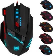 Zelotes T90 Professional 9200 DPI High Precision USB Wired Gaming Mouse,8 Button picture